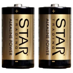 Star Trading AB ST Power Alkaline C-batterier - Teknik|Hjem & Husholdning