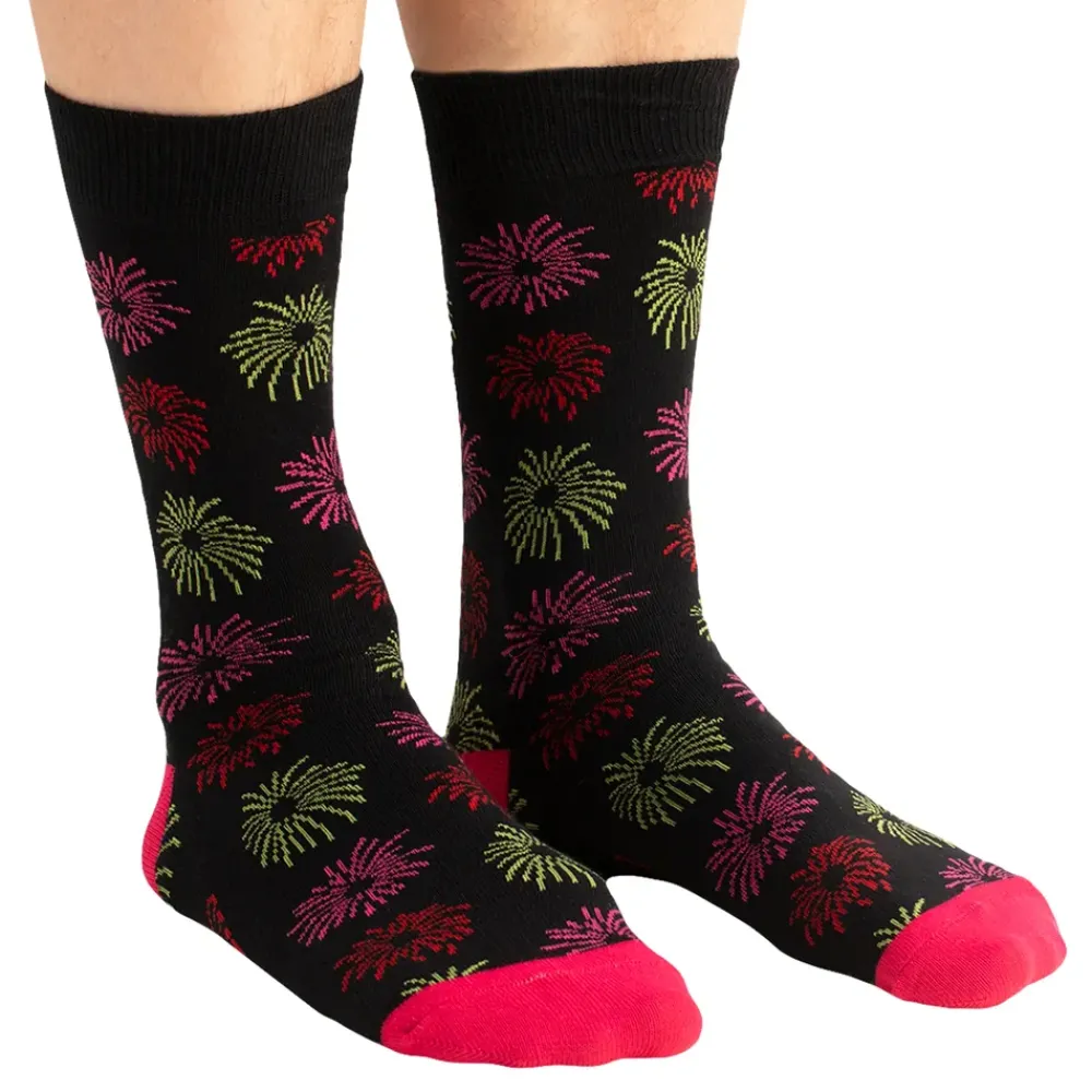 Svensk Husman Socks AB Strømper Nytårsraketter - Tøj