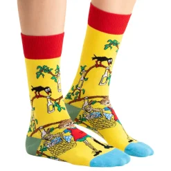 Outlet Svensk Husman Socks AB Strømper Pippi Langstrømpe™ Villa Villekulla Gaveæske
