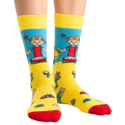 Outlet Svensk Husman Socks AB Strømper Pippi Langstrømpe™ Villa Villekulla Gaveæske