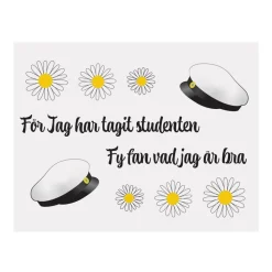 AB Alrik Hedlund Student Tattoos - Sminke