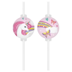Discount Globos Europe B.V. Sugerør Unicorn