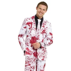 Oppo Merchandise Group B.V. Suitmeister Bloody Suit White Kostume - Tøj|Udklædningskostumer