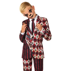 Oppo Merchandise Group B.V. Suitmeister Boys Scary Klovn Jakkesæt - Tøj|Udklædningskostumer