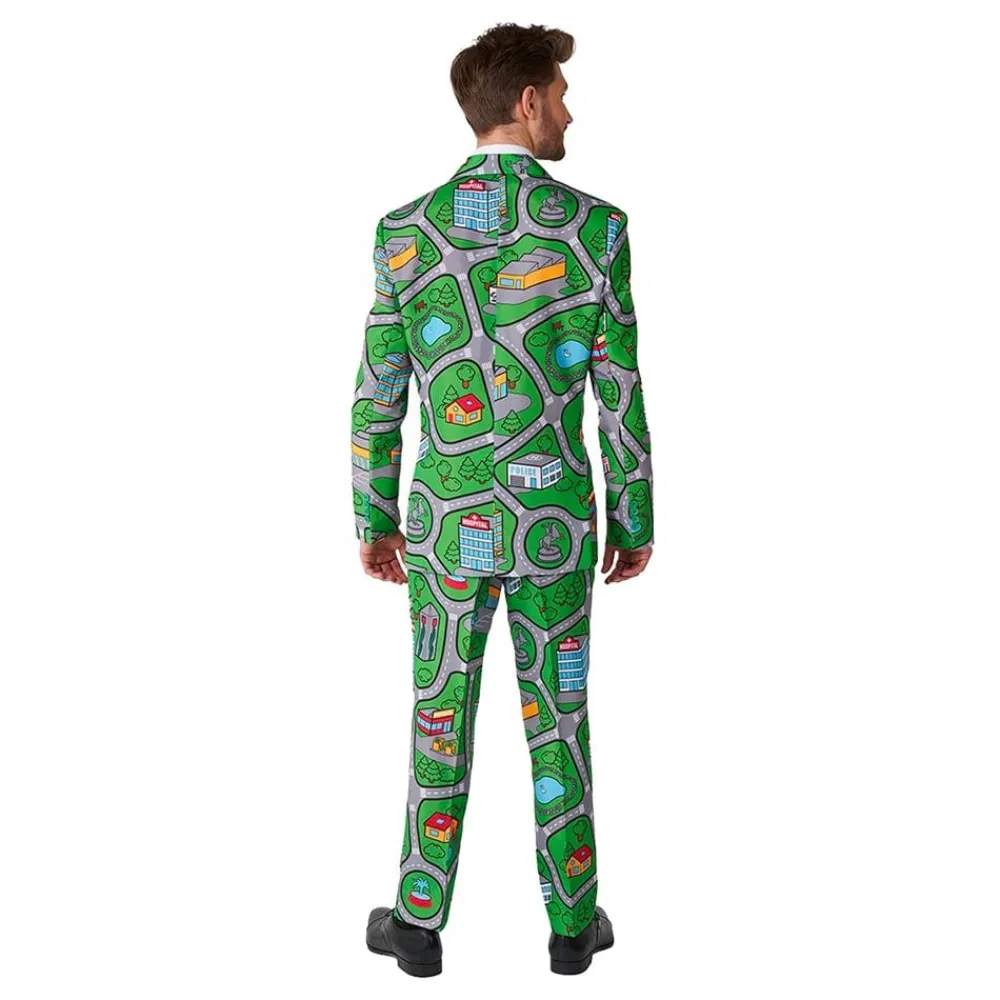 Oppo Merchandise Group B.V. Suitmeister Carpet City Green Jakkesæt - Tøj