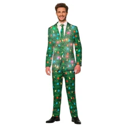 Sale Oppo Merchandise Group B.V. Suitmeister Christmas Green Tree Light Up Jakkesæt