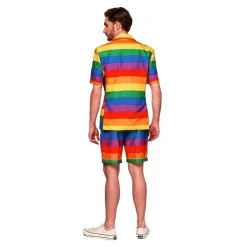 Clearance Oppo Merchandise Group B.V. Suitmeister Rainbow Shorts Jakkesæt
