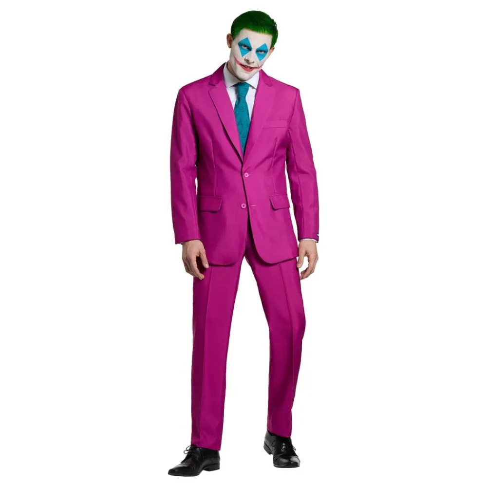 Oppo Merchandise Group B.V. Suitmeister Ruby Red Joker Kostume - Tøj|Udklædningskostumer