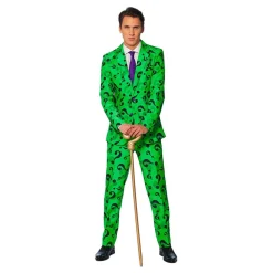 Oppo Merchandise Group B.V. Suitmeister The Riddler Kostume - Tøj|Udklædningskostumer
