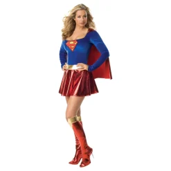 Rubies Netherland B.V. Supergirl Deluxe Kostume - Udklædningskostumer|Kostumetema