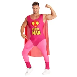 Online Fiestas Guirca, S.L Superhelt Fuckman Kostume