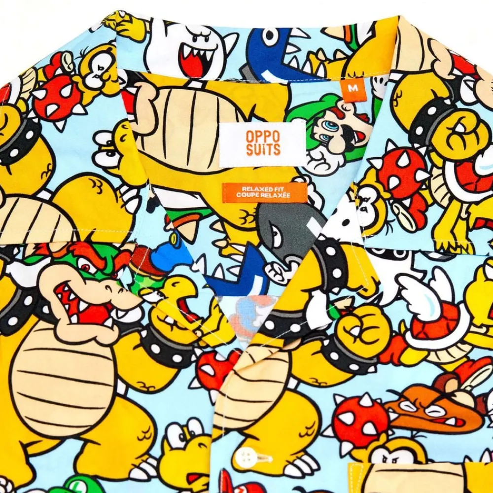 Discount Oppo Merchandise Group B.V. Super Mario Bowsers Kingdom Skjorte