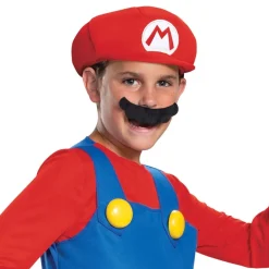 Jakks Europe B.V. Super Mario Deluxe Børnekostume - Udklædningskostumer|Kostumetema