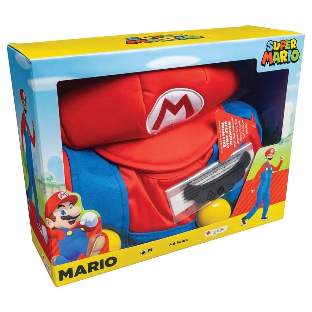 Jakks Europe B.V. Super Mario Deluxe Børnekostume - Udklædningskostumer|Kostumetema