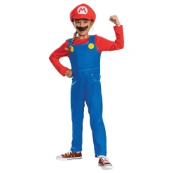 New Jakks Europe B.V. Super Mario Klassisk Børnekostume