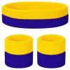 AB Alrik Hedlund Svedarmbånd & Pandebånd Blå/Gul - Tilbehør|Hobby & Fritid