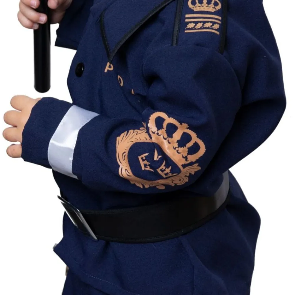 Sale Wilbers Karnaval B.V. Svensk Politi Børnekostume