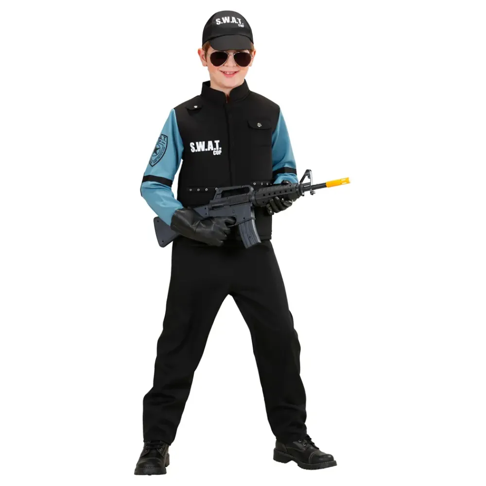 Online Widmann S.r.l. S.W.A.T. Børnekostume