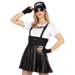 Discount Wilbers Karnaval B.V. SWAT Kjole Kostume