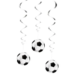Boland Party Partners B.V. Swirls Fodbold Loftsdekoration - Oppyntning|Kostumetema