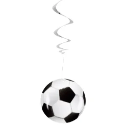 Boland Party Partners B.V. Swirls Fodbold Loftsdekoration - Oppyntning|Kostumetema