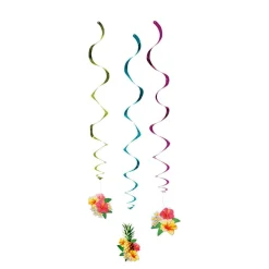 Boland Party Partners B.V. Swirls Hawaii Hængende Dekorationer - Oppyntning