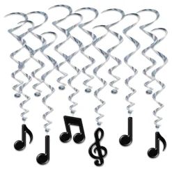 Three Sixty Degrees Ltd Swirls Musiknoder Hængende Dekoration - Oppyntning|Kostumetema