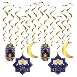 Three Sixty Degrees Ltd Swirls Ramadan Hængende Dekoration - Oppyntning