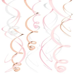 Reithmüller Europe GmbH Swirls Roséguld Blush Loftsdekoration