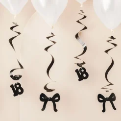 Clearance PartyDeco sp. z o.o. Swirls Tal 18 Sort