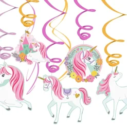 Reithmüller Europe GmbH Swirls Unicorn Party Hængende Dekoration - Oppyntning