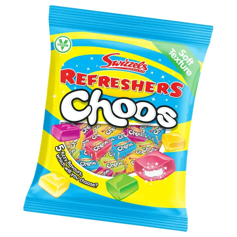 New ERT Godis AB Swizzels Refreshers Choos Økonomipakke