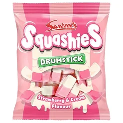 ERT Godis AB Swizzles Squashies Strawberry & Cream Økonomipakke - Slik