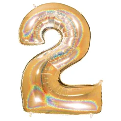 Sale Ballongkungen AB Talballon Glitter Guld