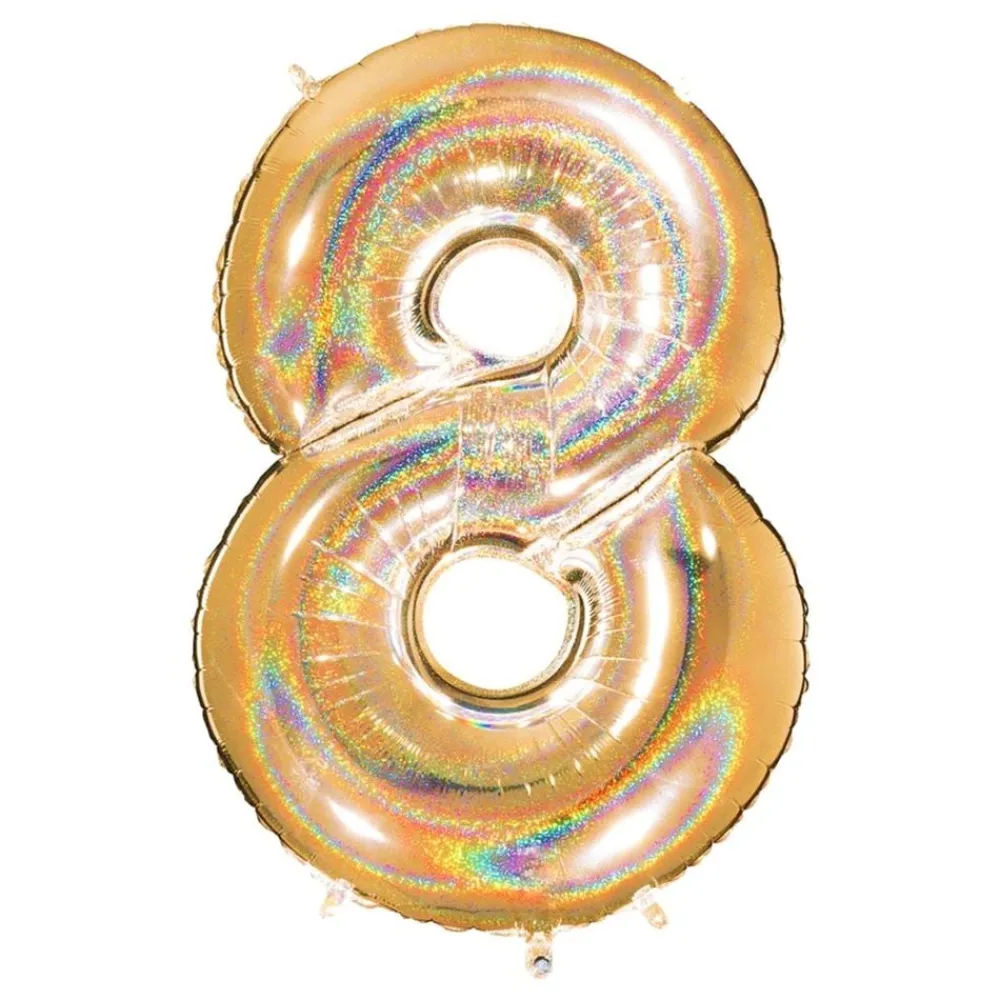 Sale Ballongkungen AB Talballon Glitter Guld