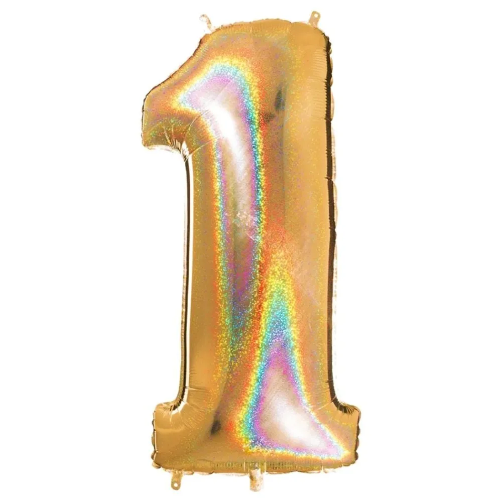 Sale Ballongkungen AB Talballon Glitter Guld