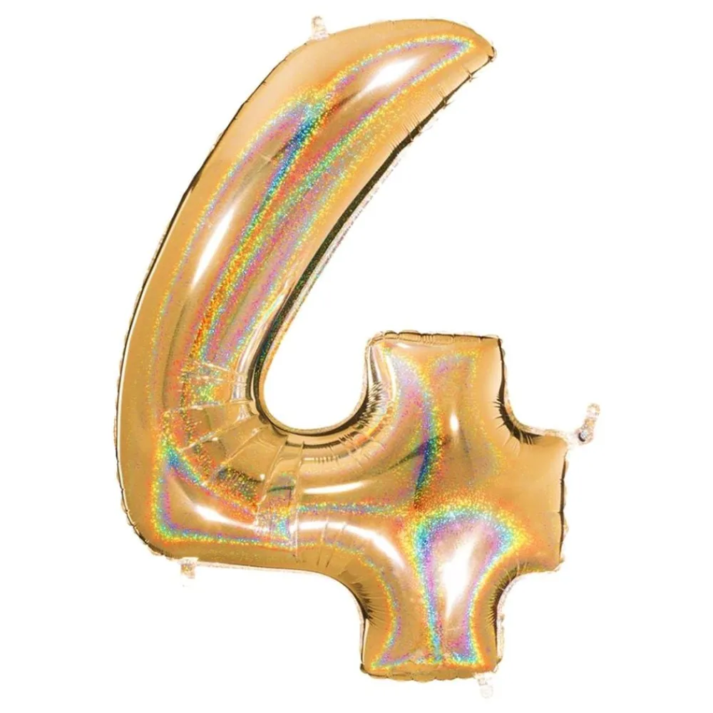 Sale Ballongkungen AB Talballon Glitter Guld