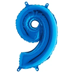 Ballongkungen AB Talballon Mini Blå - Balloner