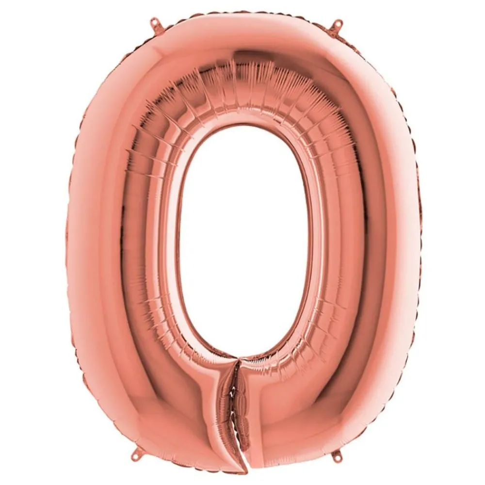 Ballongkungen AB Talballon Rosenguld Metallic - Oppyntning|Balloner