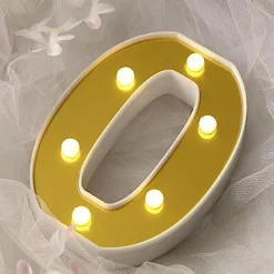 New Partyking AB Tal Guld med LED-Belysning