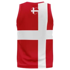 Netshirt Group AB Tanktop Danmarks Flag - Tøj|Hobby & Fritid