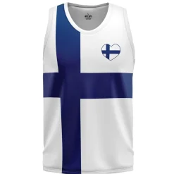 Hot Netshirt Group AB Tanktop Finlands Flag