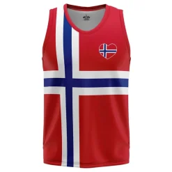 Netshirt Group AB Tanktop med Norges Flag - Tøj|Hobby & Fritid