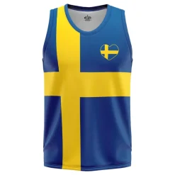 Netshirt Group AB Tanktop Sveriges Flag - Tøj|Hobby & Fritid
