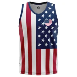 Discount Netshirt Group AB Tanktop USA-Flag