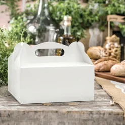 PartyDeco sp. z o.o. Tarteæsker Hvide - Hobby & Fritid|Bagning