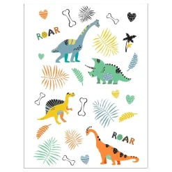 Discount Folat B.V. Tatoveringer Dino Roar