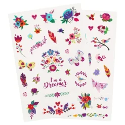 Kidek AB Tatoveringer Flowers - Sminke