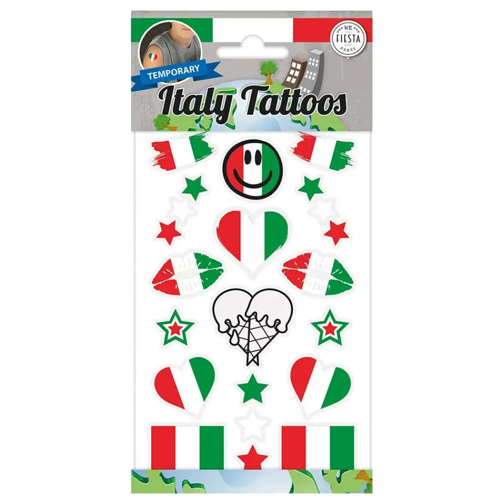 Globos Europe B.V. Tatoveringer Italien - Hobby & Fritid|Sminke