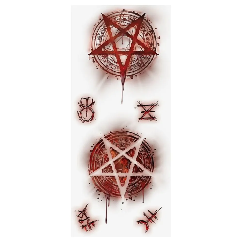 Fiestas Guirca, S.L Tatoveringer Pentagram - Sminke